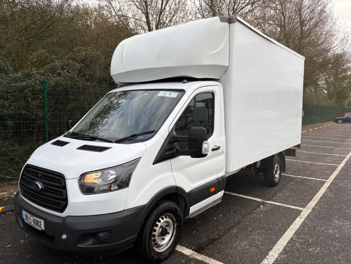 Ford Transit Box Van with tail lift - new DOE - Image 1