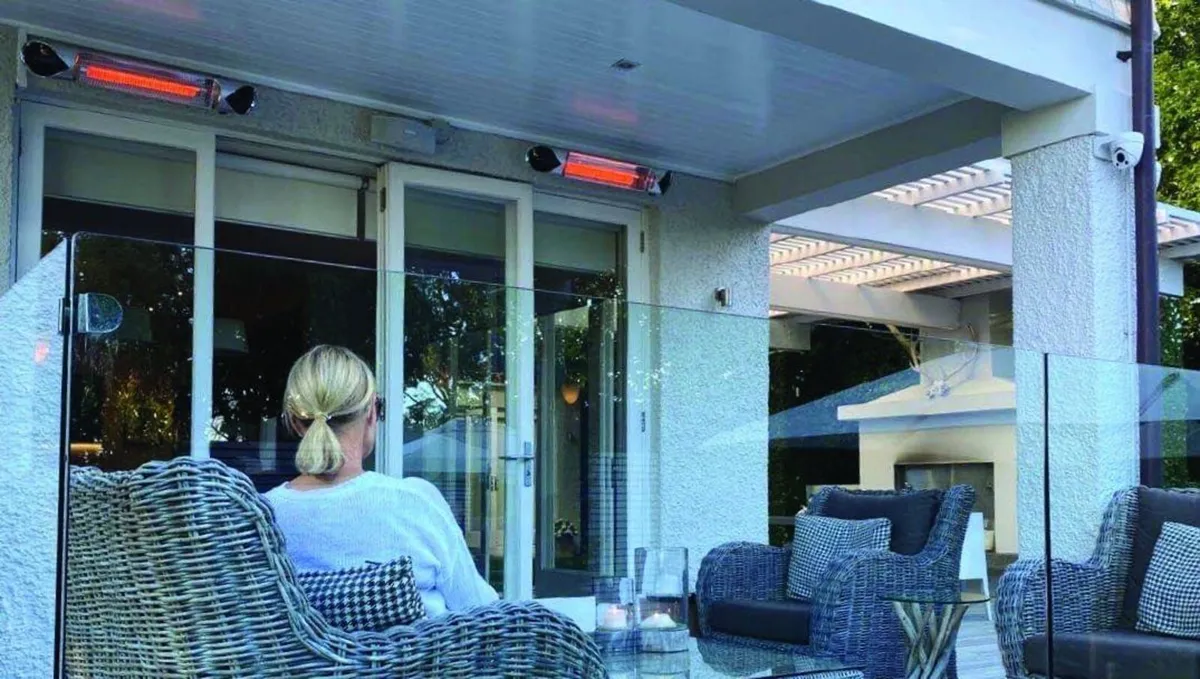 🔥 SAHARA 2000W CARBON FIBRE ELECTRIC PATIO HEATER - Image 3