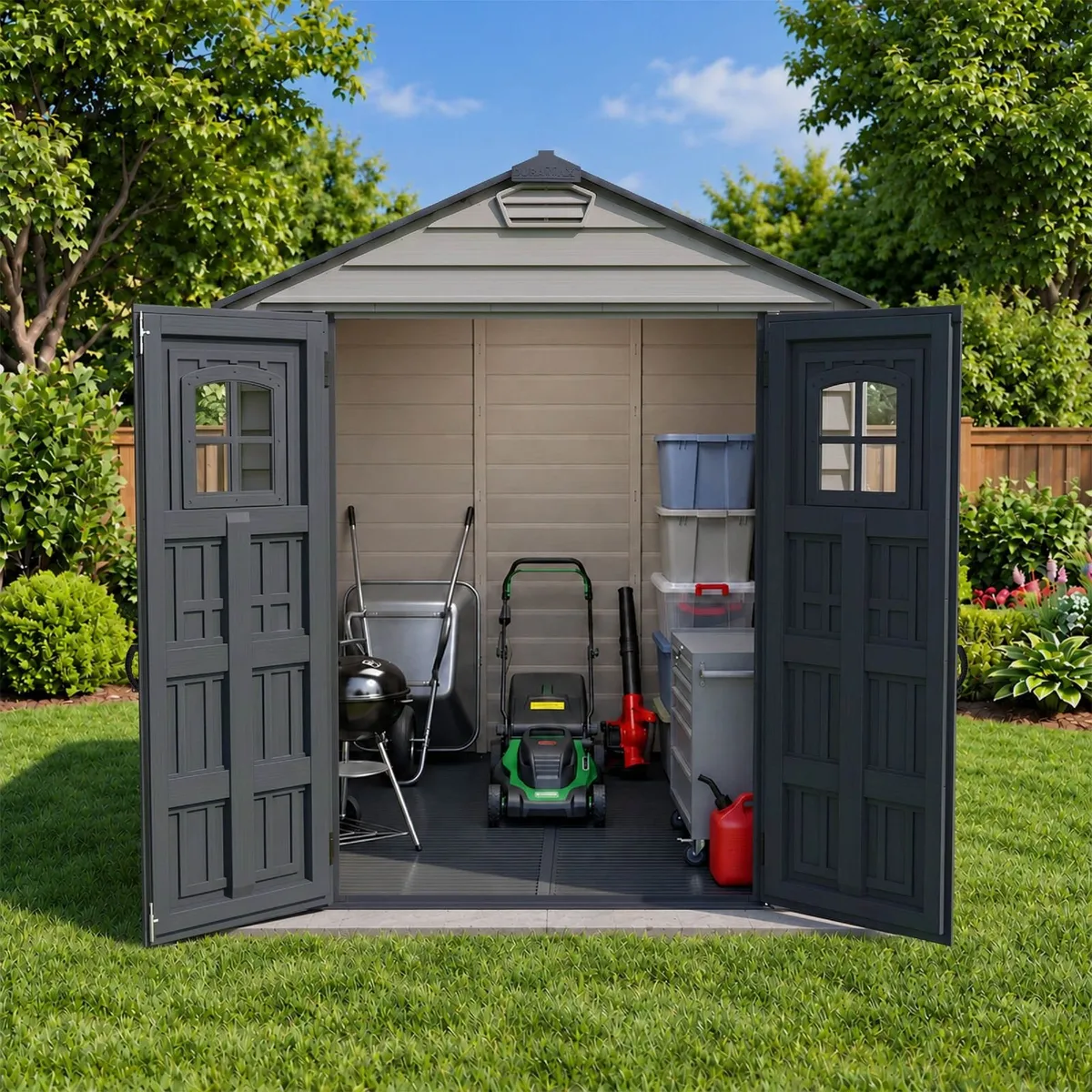 🏡 StoreMax PLUS 7x7 Vinyl Garden Sheds - Image 2