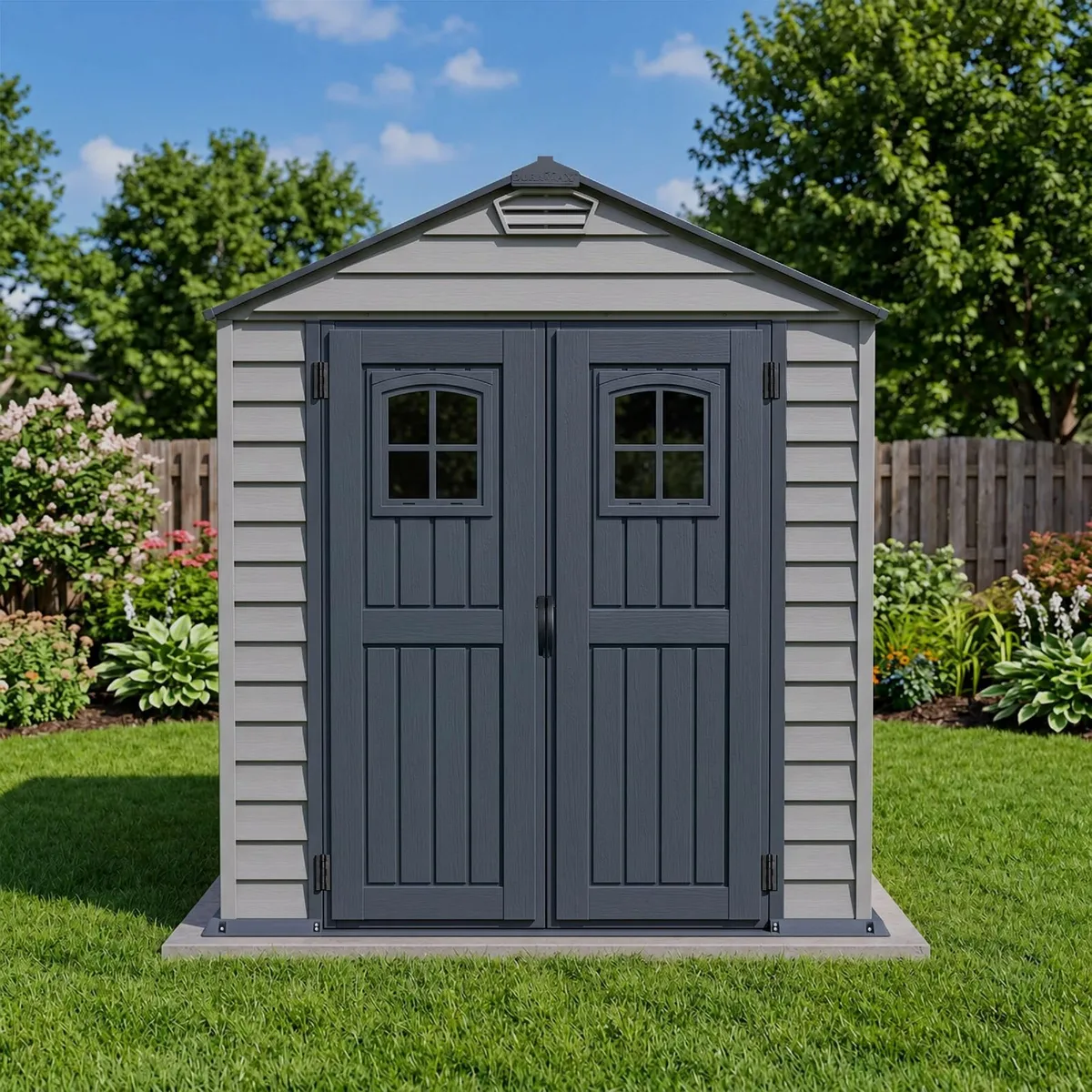🏡 StoreMax PLUS 7x7 Vinyl Garden Sheds - Image 1