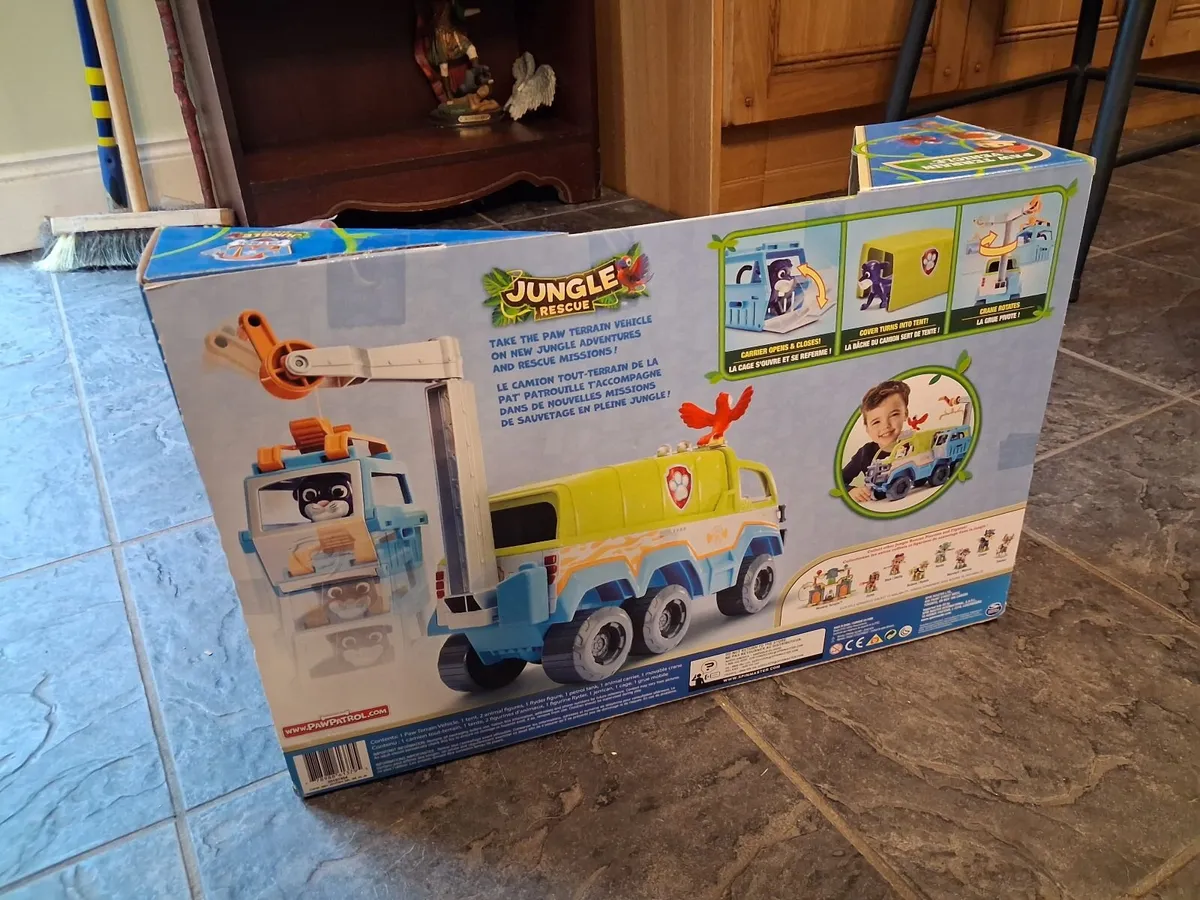 PAW Patrol Jungle Rescue Vehicle – Brand New - Image 3