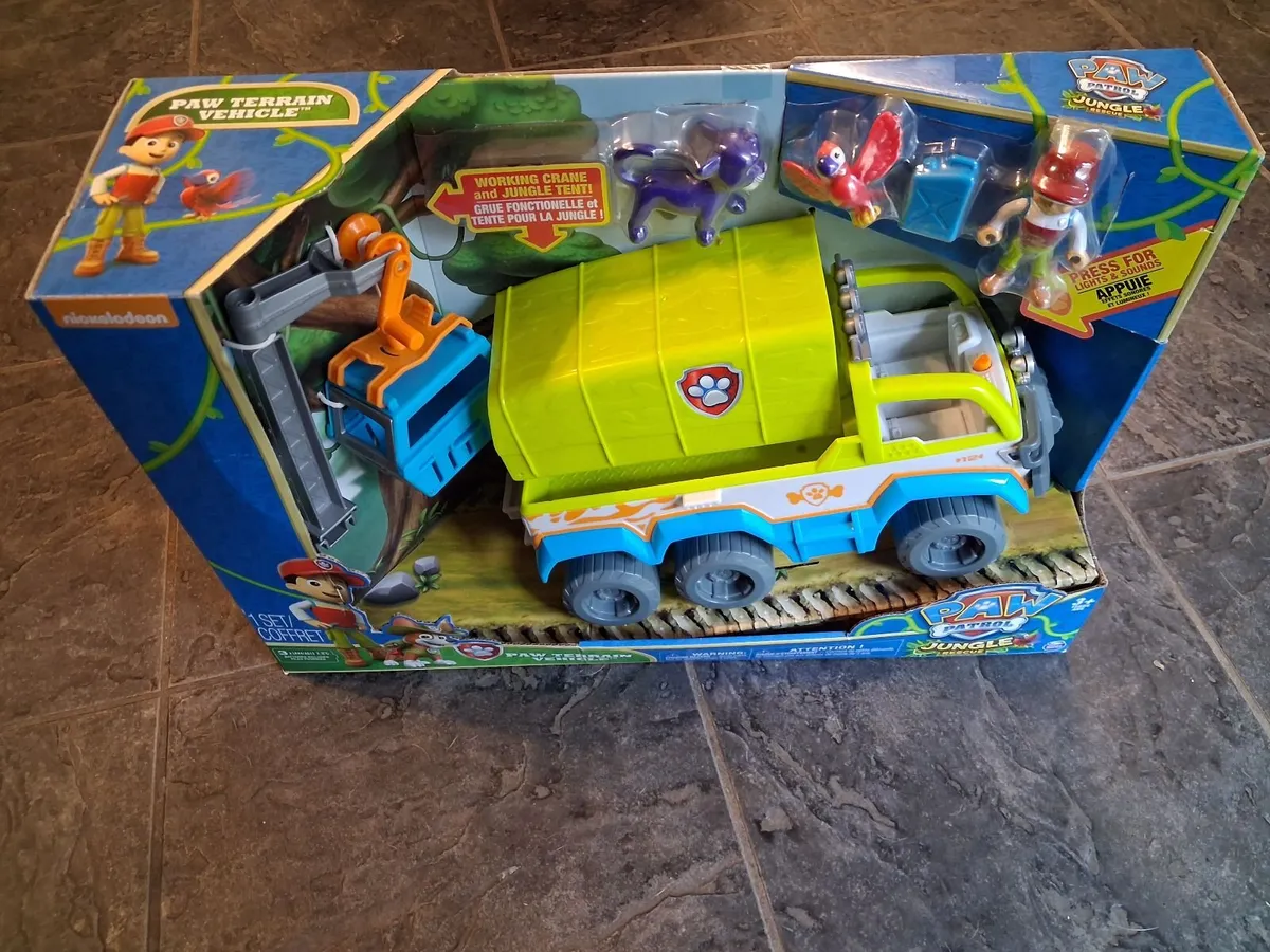 PAW Patrol Jungle Rescue Vehicle – Brand New - Image 1
