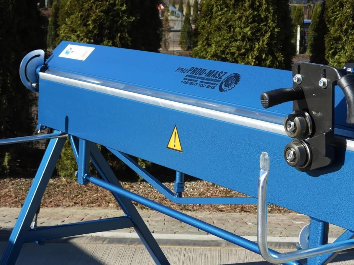 sheet metal folder ZGR-2000mm up to 1.7mm aluminiu - Image 4