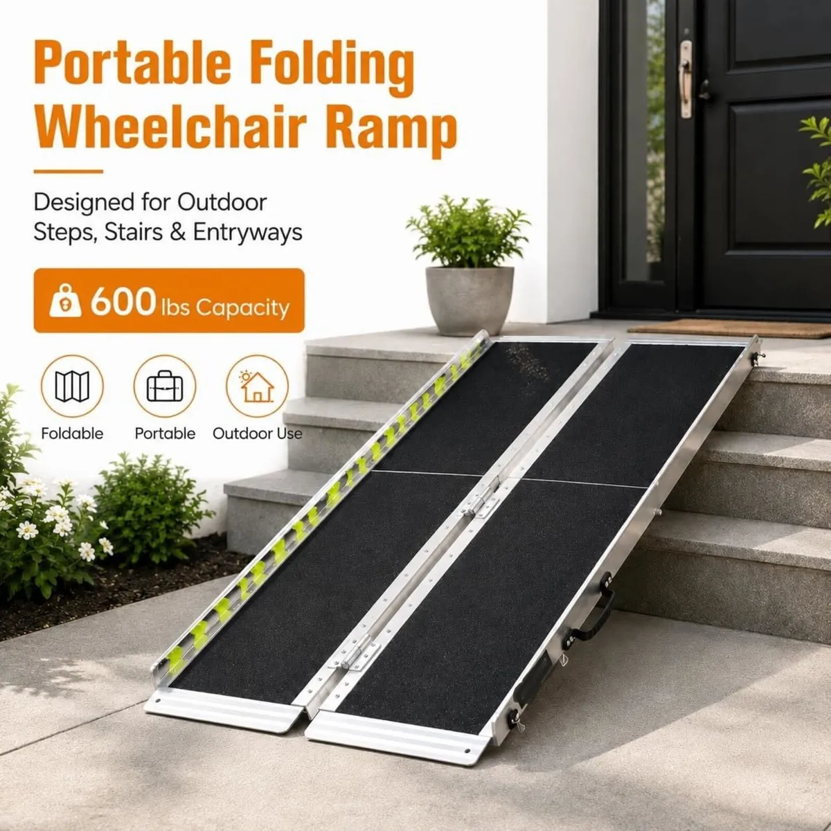 Ramp 7FT Aluminium Access for Home Doorways - Image 4