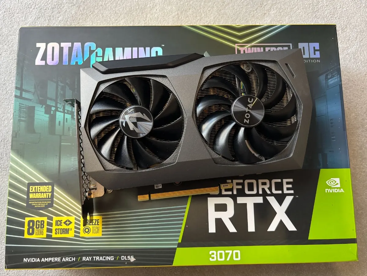 Zotac Gaming RTX 3070 8G-DDR6 graphics card - Image 1