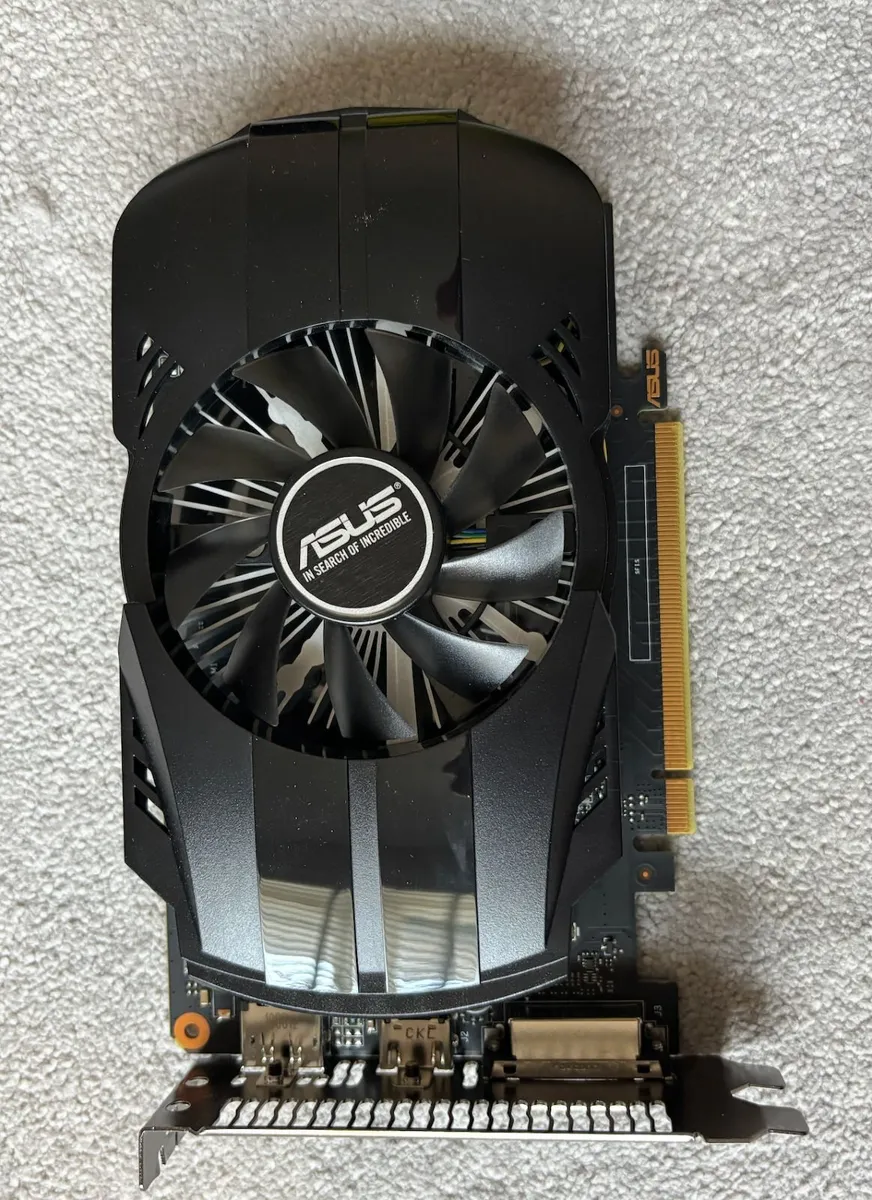 ASUS Phoenix GTX 1050 Ti 4GB GDDR5 graphics card - Image 1