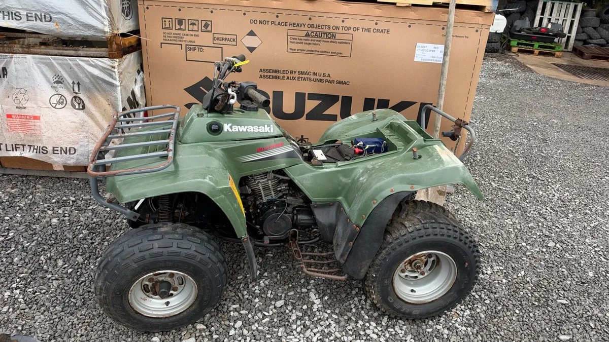 Kawsaki Klf 250 for spares - Image 1