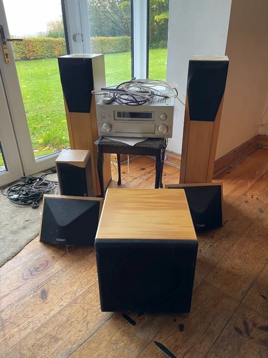 Pioneer Audio-video multichannel amplifier VSA-AX10 Mission 783, speakers and AV receiver bundle - Image 1
