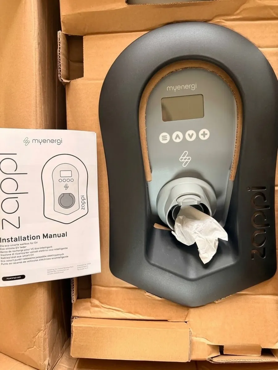 Brand New Myenergi Zappi Tethered Black