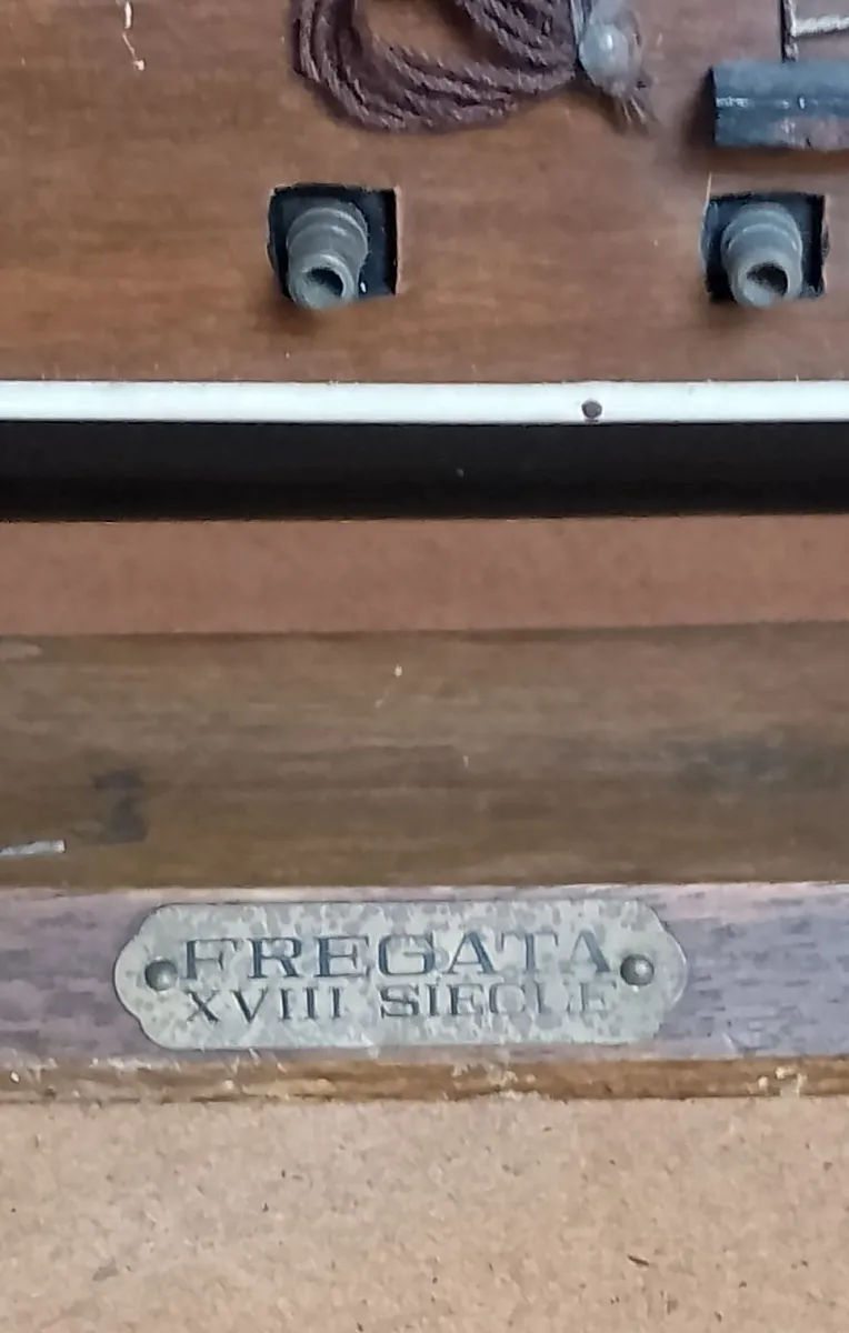 Vintage Fregata XV111  Siecle model war ship - Image 3