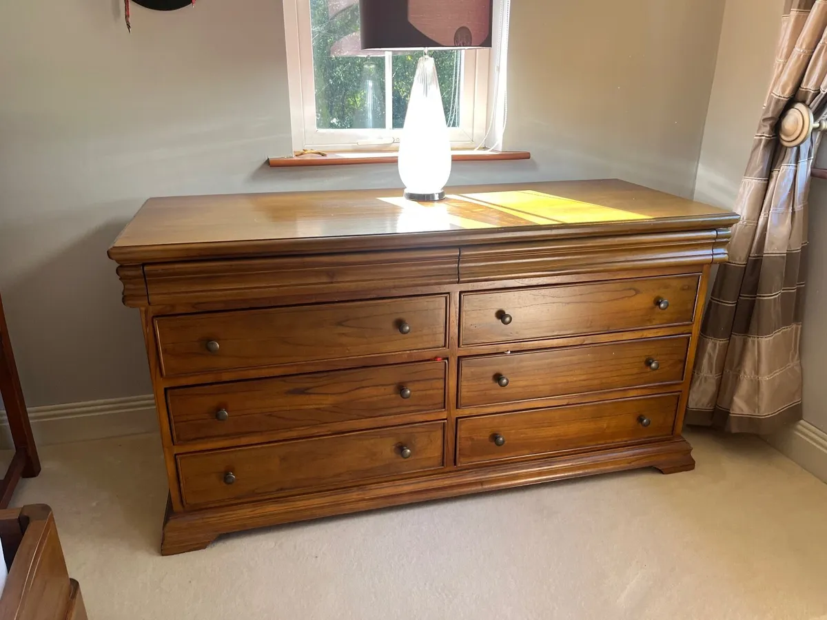 Walnut Bedroom furniture - Image 2