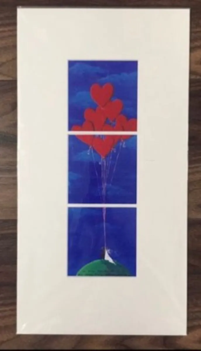 Lucy Pittaway Matched Pair 'Love is in the Air' & - Image 3