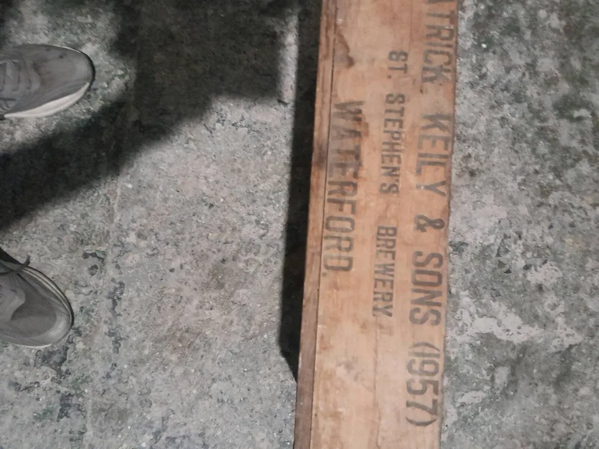 Vintage wooden waterford  bollle crate - Image 3