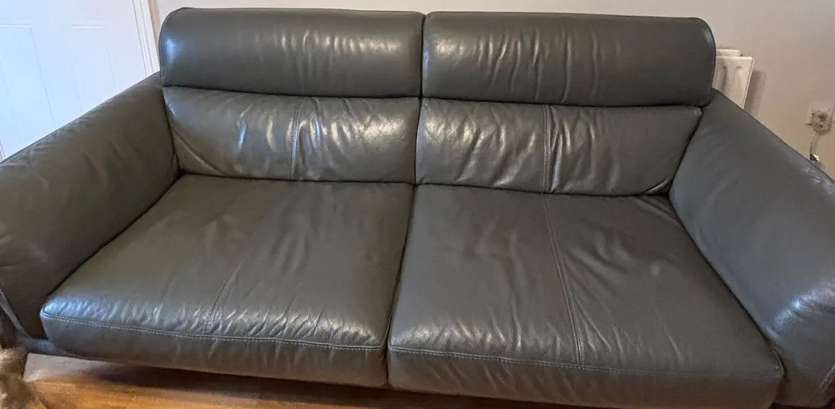 Living room 3 seater & 2 seater & coffee table - Image 4