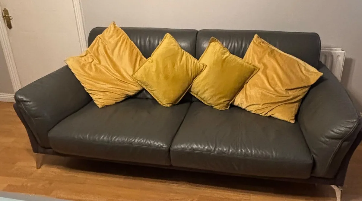 Living room 3 seater & 2 seater & coffee table - Image 1