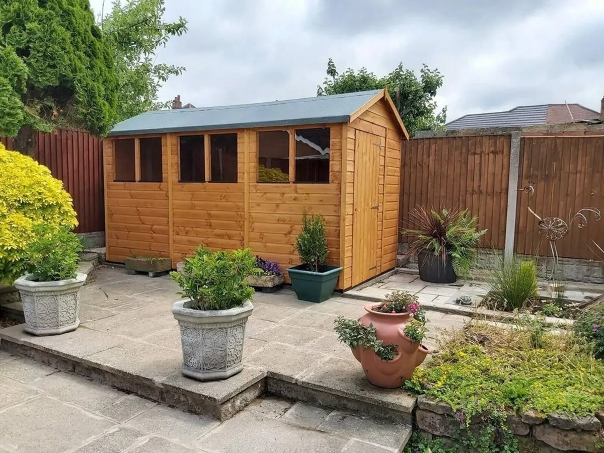 🪵 COOLA DELUXE TIMBER GARDEN SHEDS – NAAS - Image 1