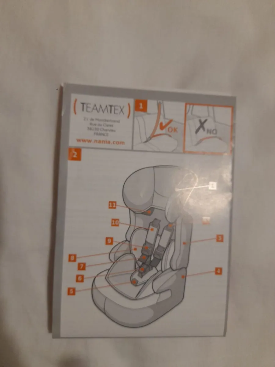 Group 1/2/3 High Back Booster Car Seats - Image 2