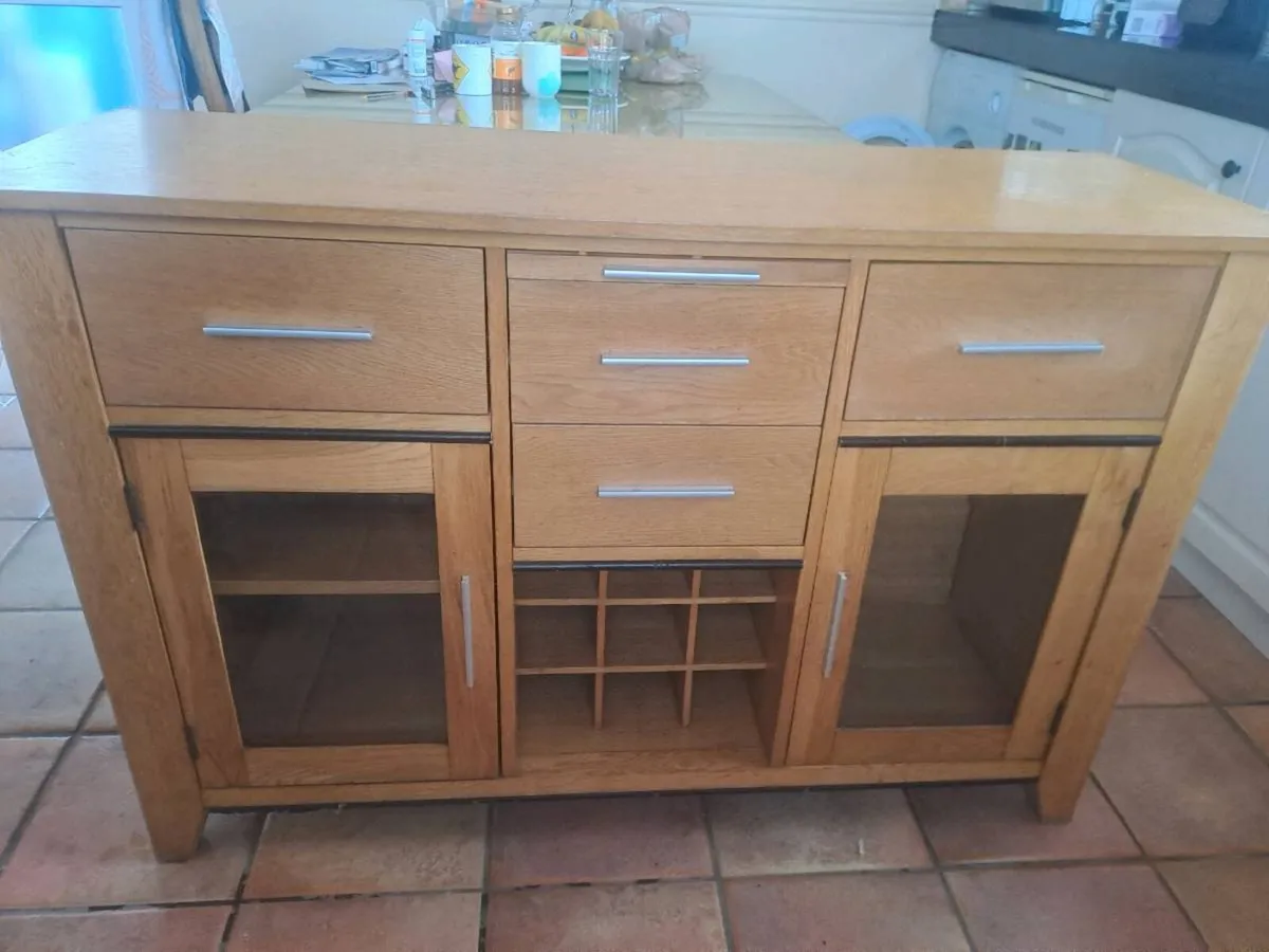 Solid Oak Sideboard - Image 2