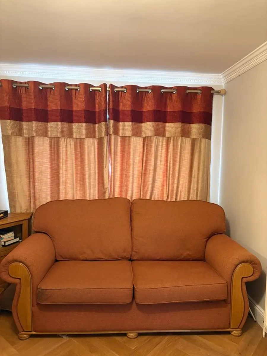 3-seater sofa and matching armchair - Image 1