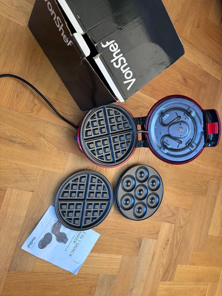 Waffle donut brownie maker - Image 2