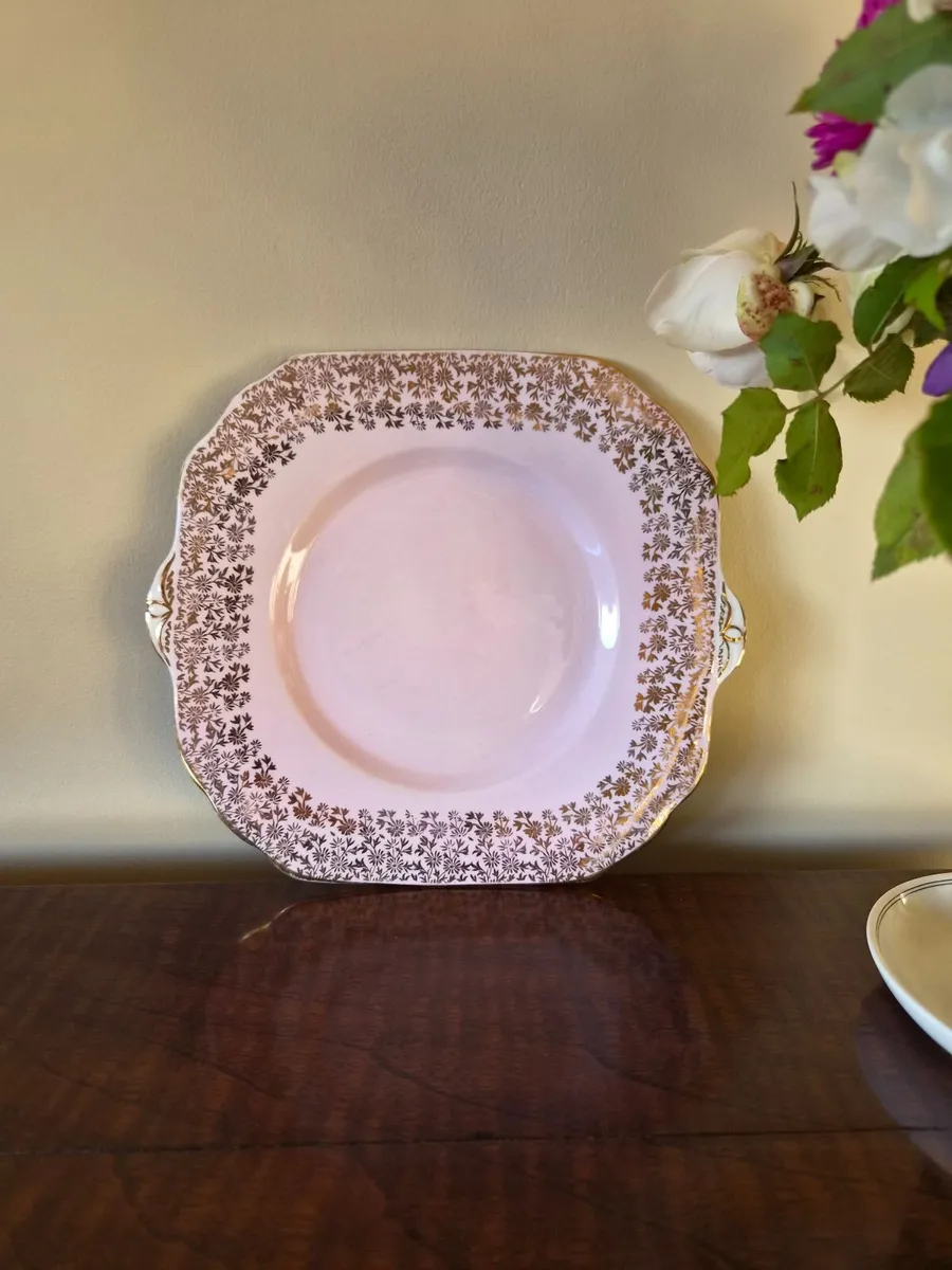 Royal Tara Vintage 1940's china B&B plate - Image 2