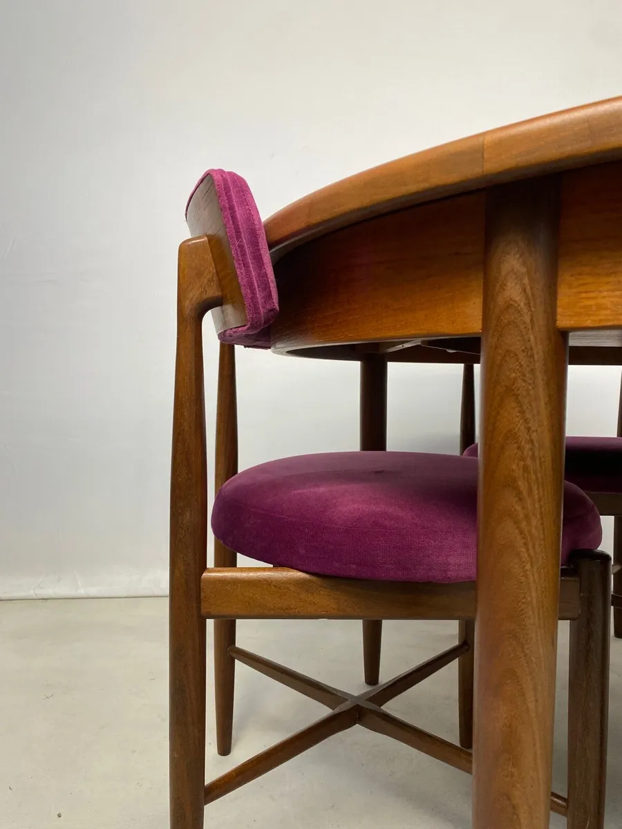 Mid Century G Plan Fresco Table & Chairs - Image 4