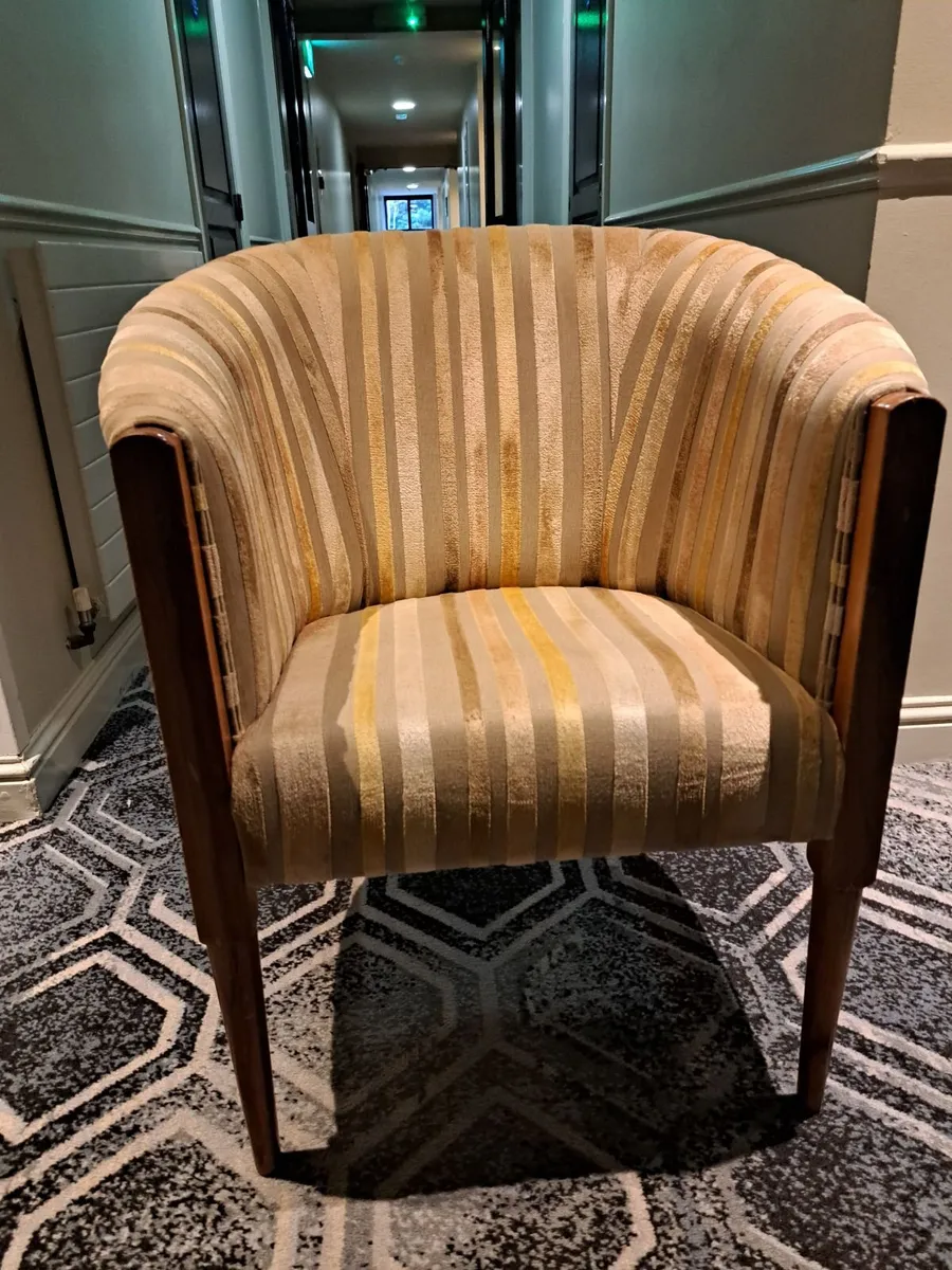 Cherry Wood Chair or Tub Chair- HOTEL FURNITURE - Image 1
