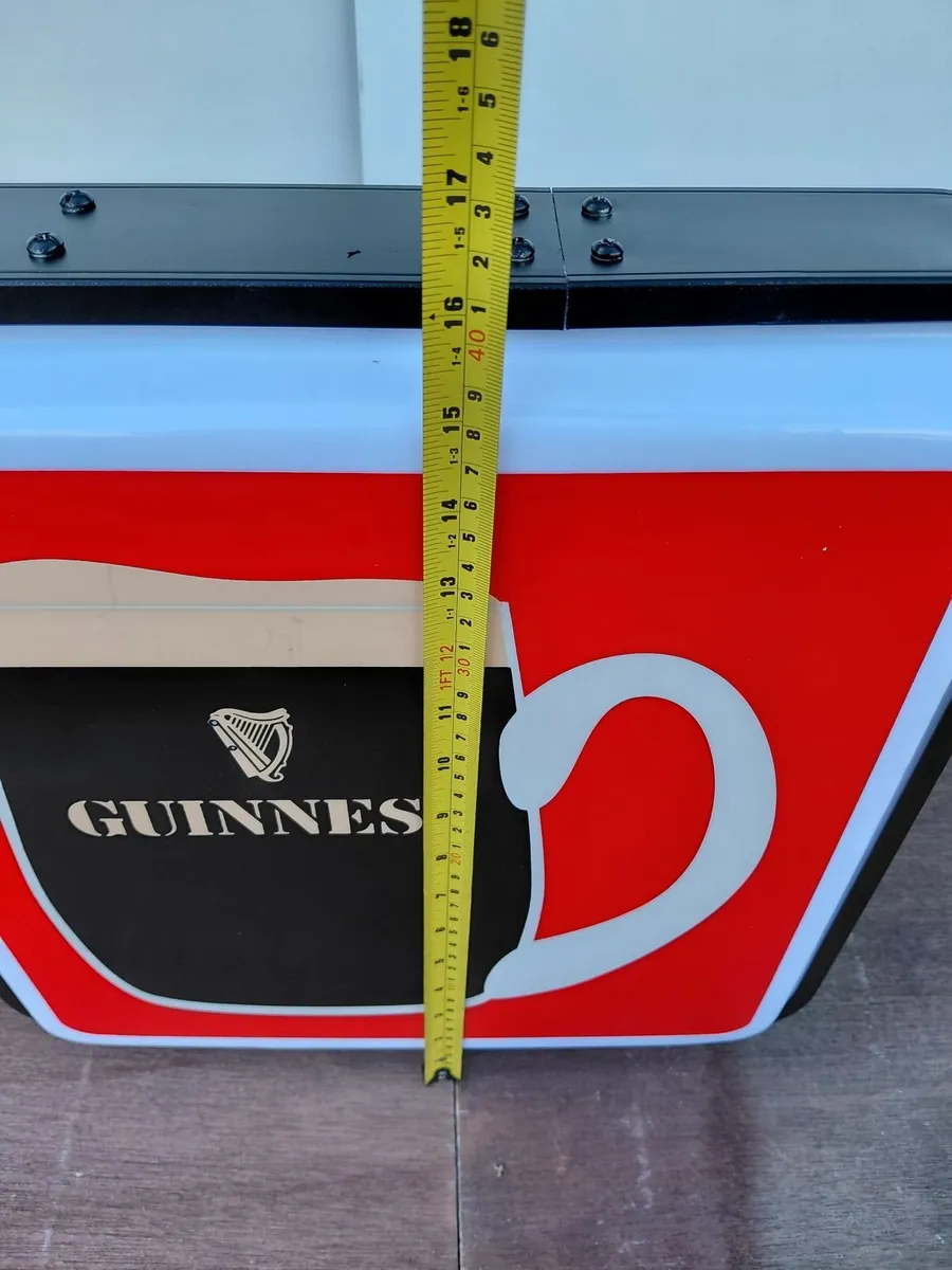 Guinness Illuminated Wall Sign New In Box - Image 1