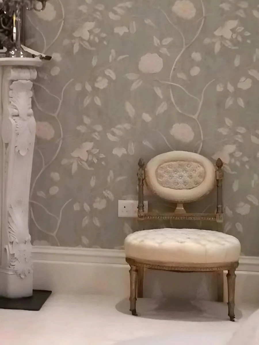 PAIR of Antique Louis XVI Style Petite Chairs - Image 2