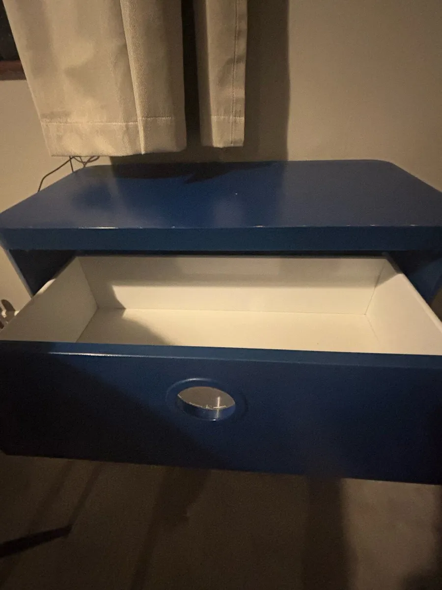IKEA Busunge blue chest of drawers - Image 3