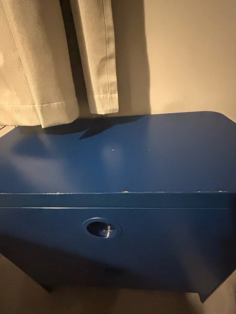 IKEA Busunge blue chest of drawers - Image 4