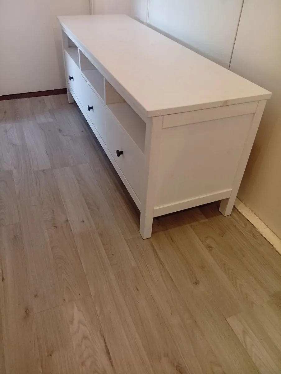 Quality Solid Wood Hemnes Tv Unit Bench - Image 4