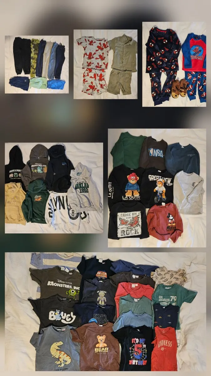 Boy clothes bundle 4-5Y, 110cm - Image 1