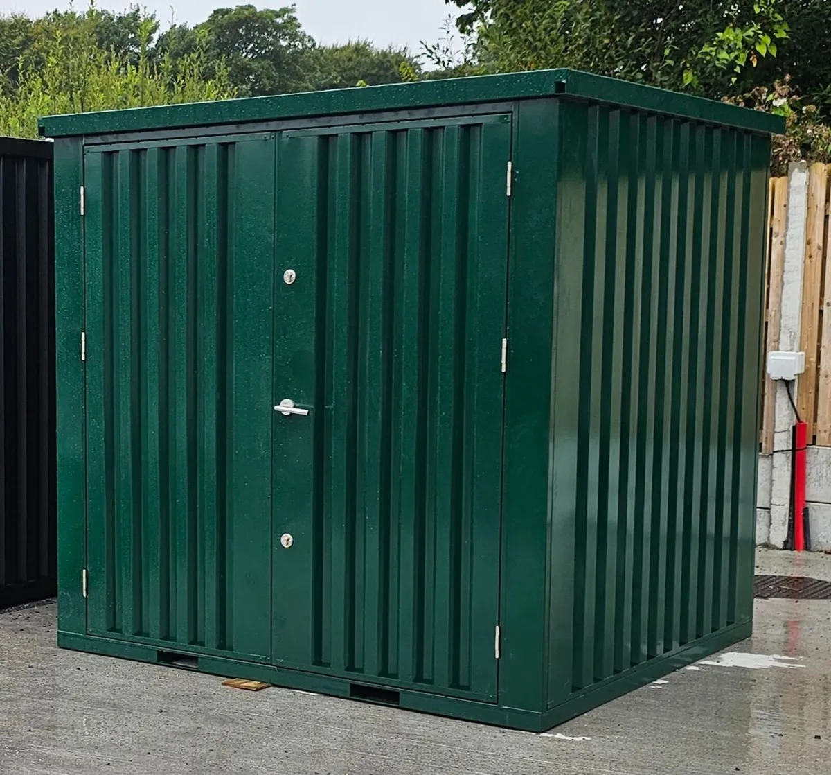 Heavy-Duty Steel Garden Shed 2mx2m - Image 4