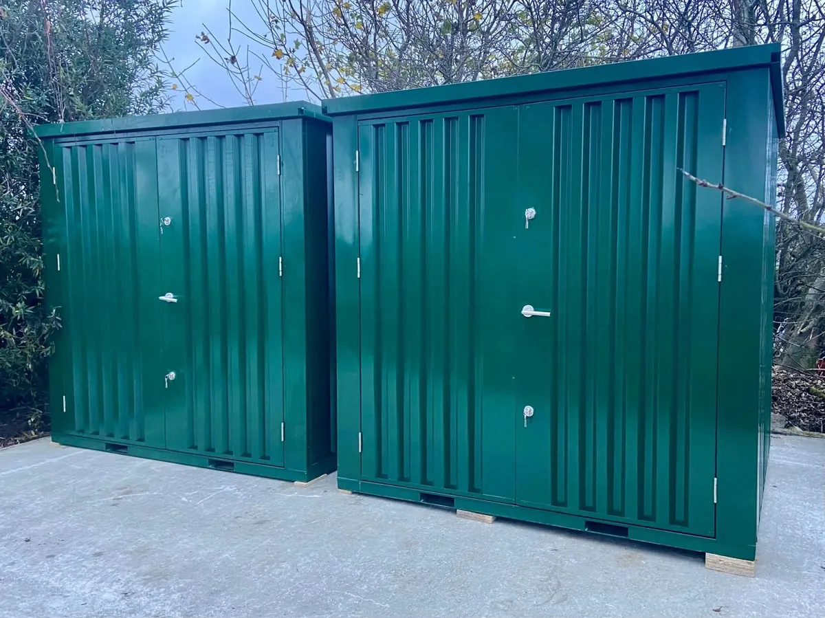 Heavy-Duty Steel Garden Shed 2mx2m - Image 3