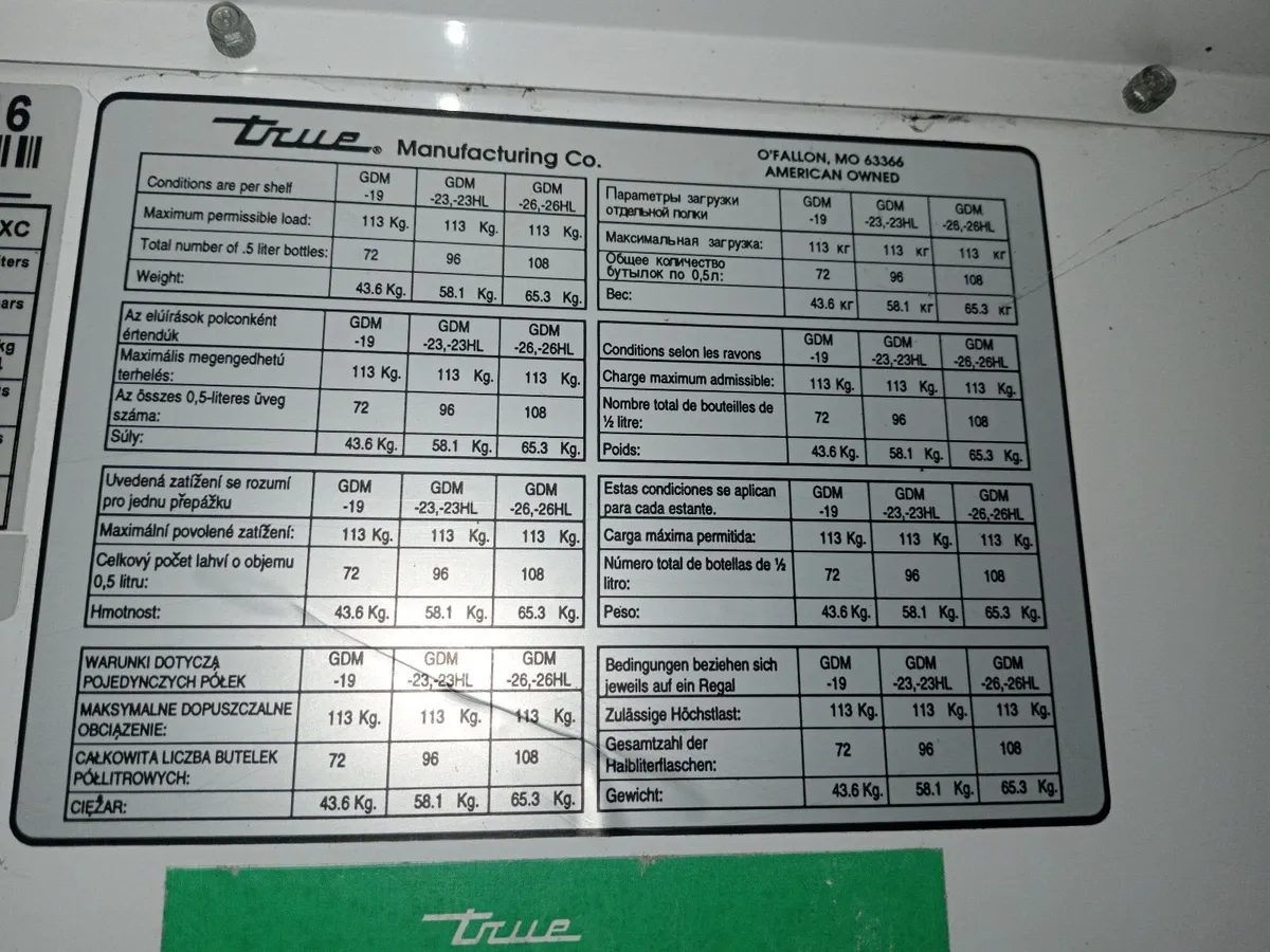 TRUE fridge - Image 3