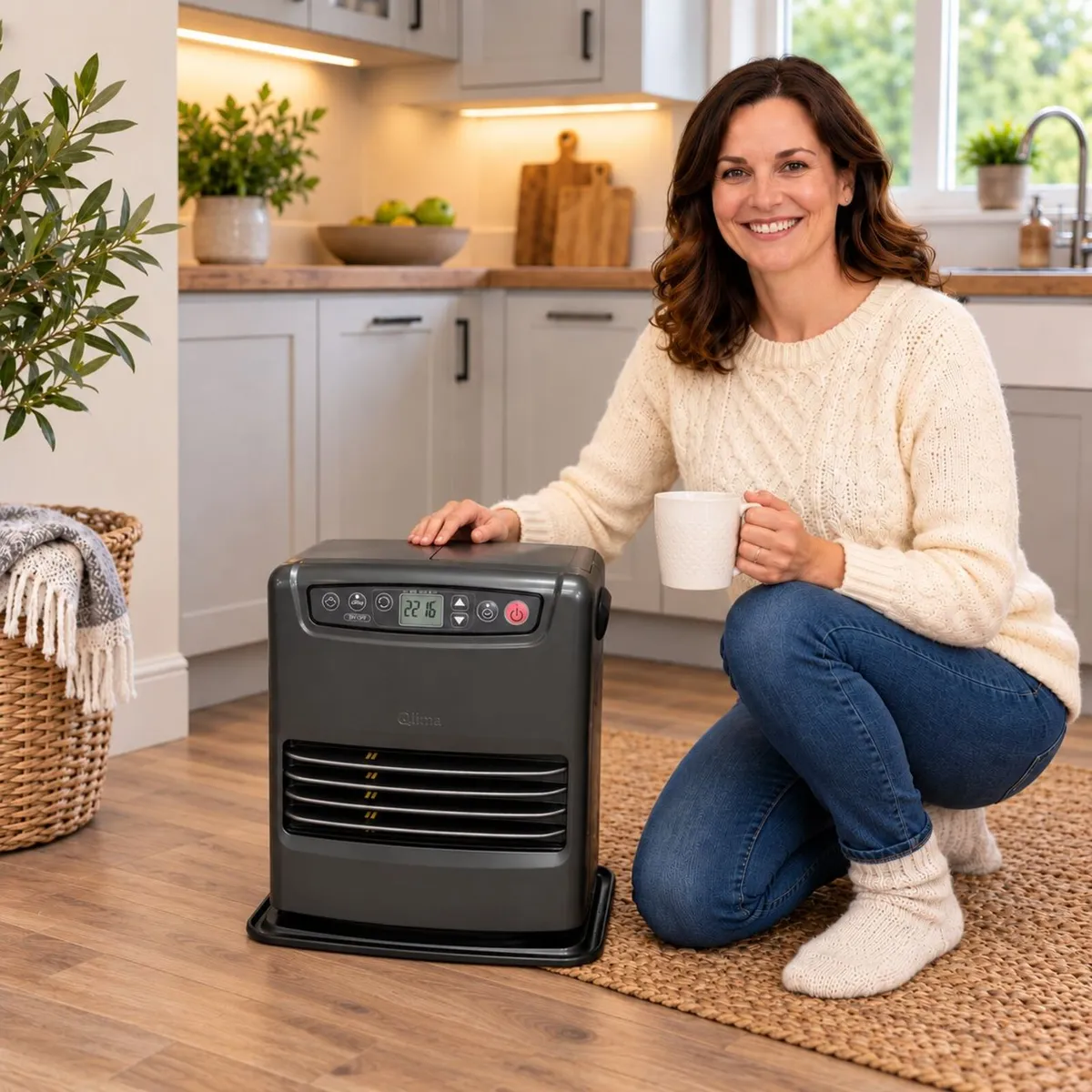 🔥 QLIMA  3.1kW FAN Assisted Paraffin Heaters - Image 1
