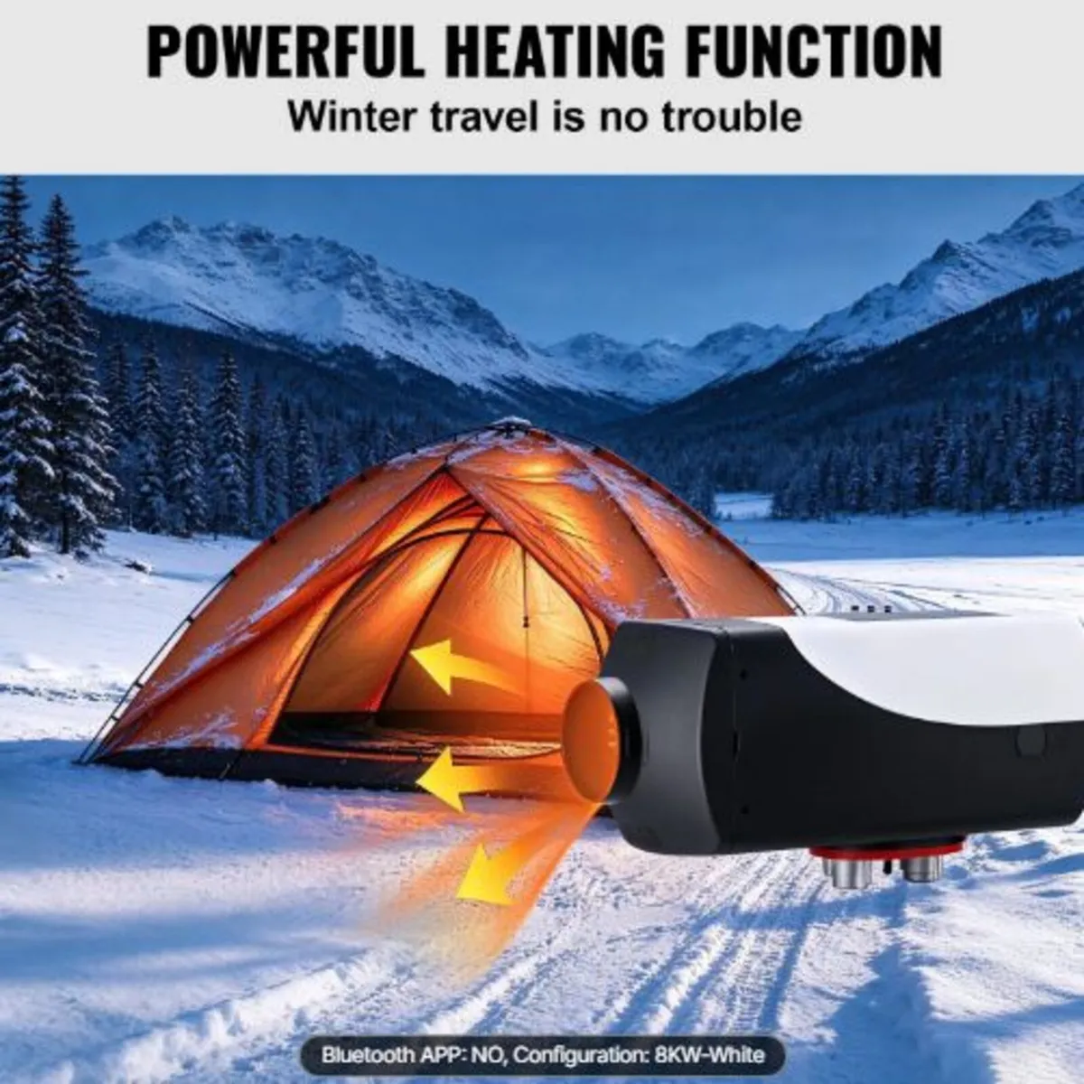 12V Diesel Heater,5-8KW Diesel Air Heater, Diesel - Image 2