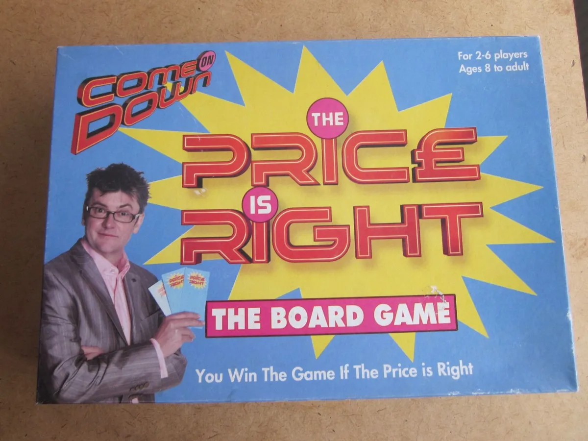 The Price Is Right Board Game Joe Pasquale 2005 - Image 1