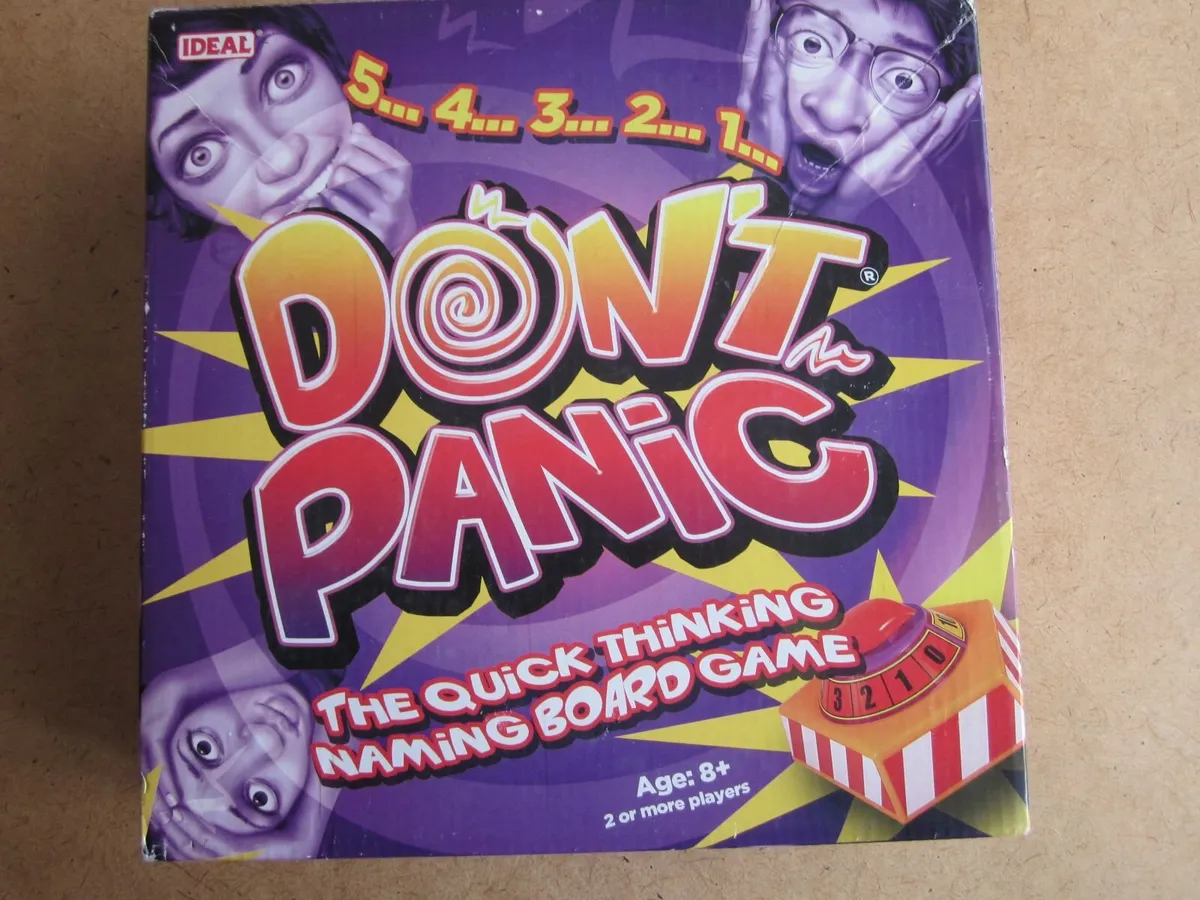 D'ont Panic Board Game by Ideal 2009 - Image 1