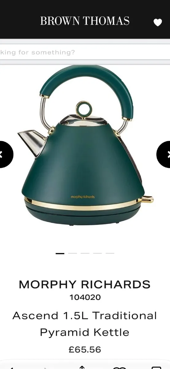 Kettle brand new in packaging,  Morphy Richards - Image 3