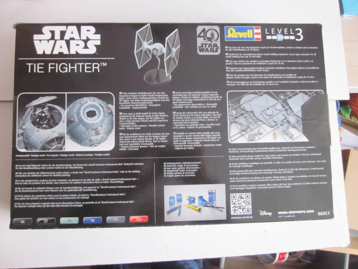 Star Wars The Fighter Revell Model Kit - Image 2