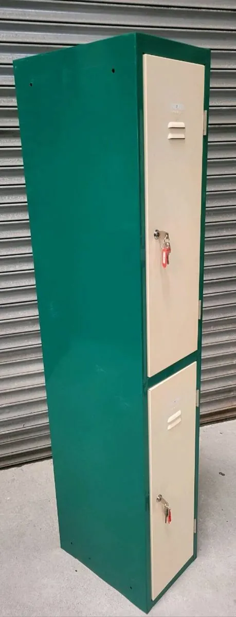 2 Door Metal Lockers. New Locks & Keys. - Image 2