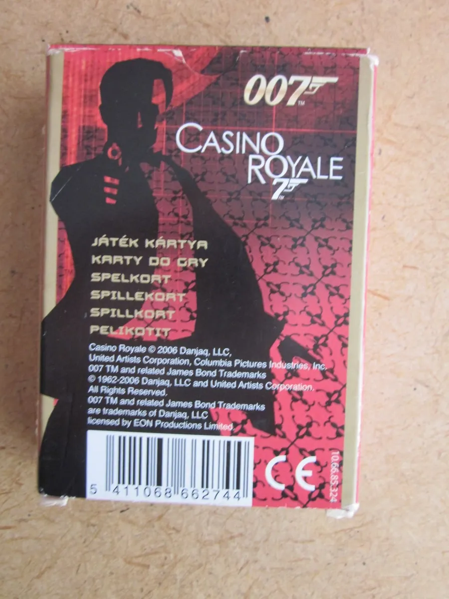 James Bond 007Casinio Royale Playing Cards 2006 - Image 2