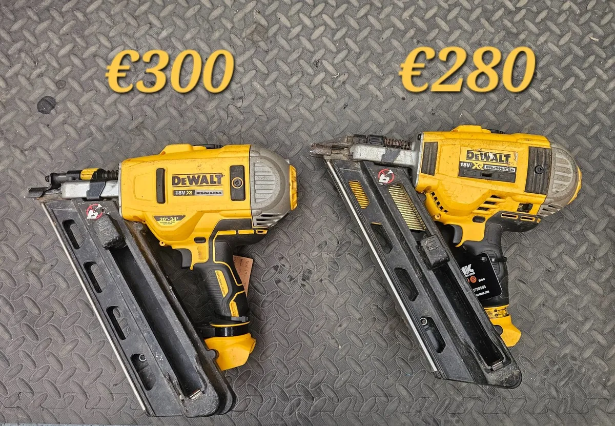 Dewalt 1st fix nail guns