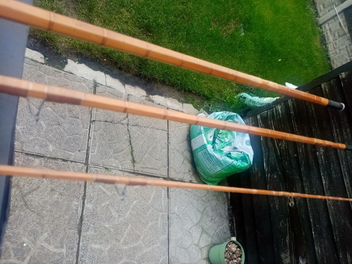 Vintage split cane fishing Rod - Image 3