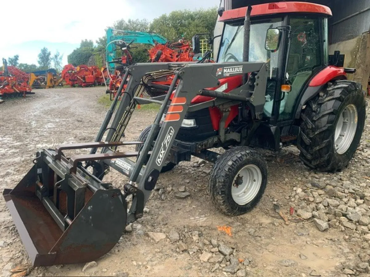 CASE JX90 WITH LOADER, 1050 HOURS - Image 1