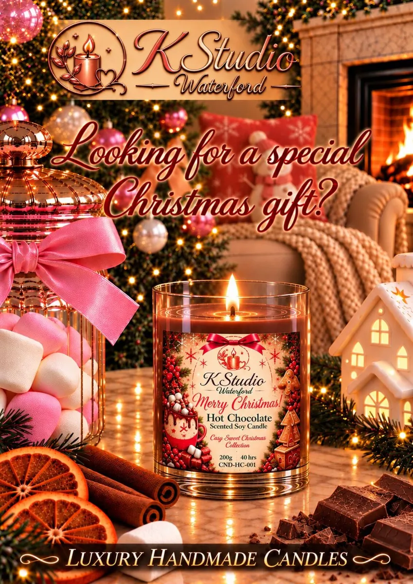 Exclusive Gift Set of 4 luxury handmade soy candle - Image 2