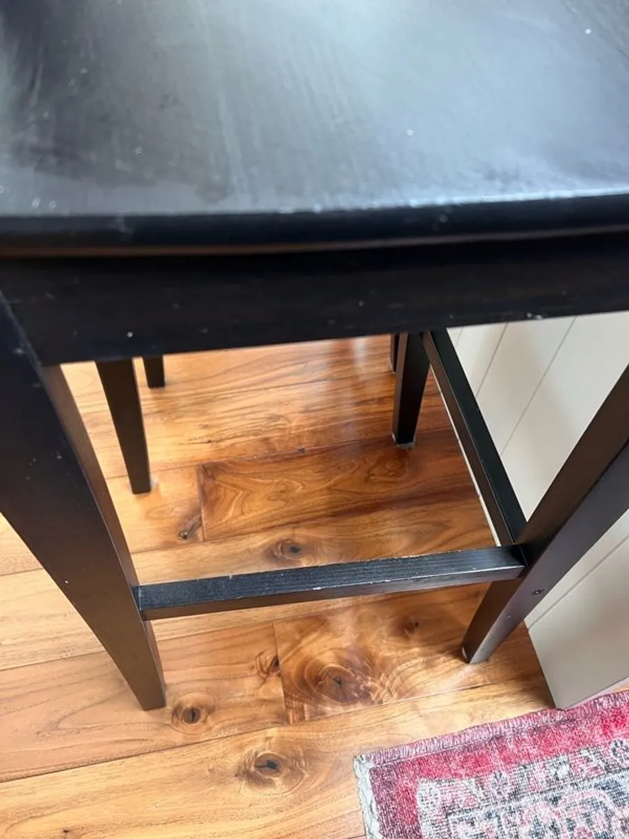 Bar Stools x 2  (IKEA) with back - Image 4