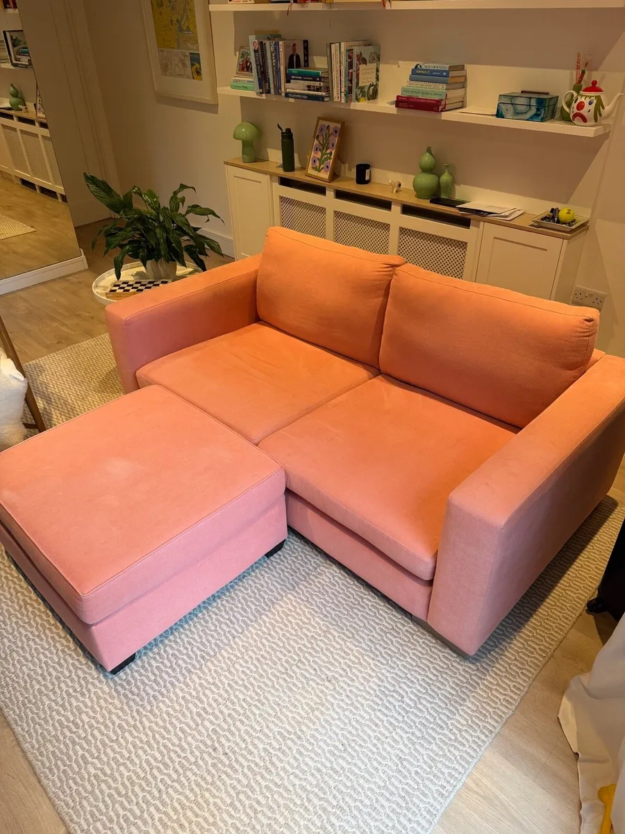 Couch and Ottoman